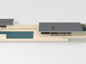 barcelona pavilion 3Dモデル