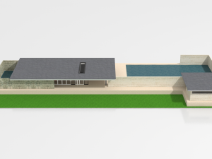barcelona pavilion 3Dモデル