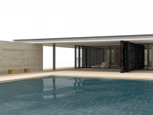 barcelona pavilion 3Dモデル