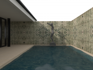 barcelona pavilion 3Dモデル
