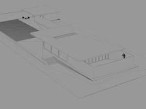 barcelona pavilion 3Dモデル