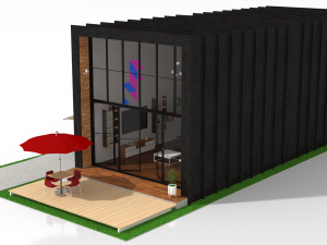 duplex home 3Dモデル