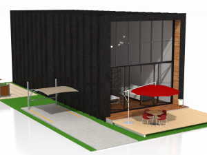 duplex home 3Dモデル