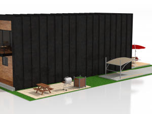 duplex home 3Dモデル