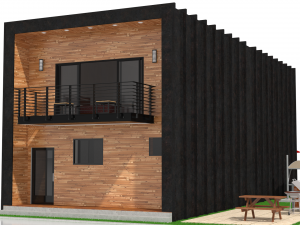 duplex home 3Dモデル