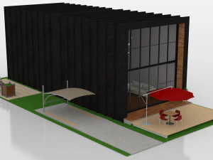 duplex home 3D Model