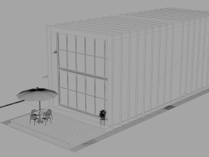 duplex home 3Dモデル