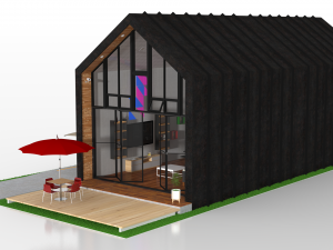 duplex home 3D 모델