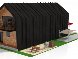 duplex home 3D 모델