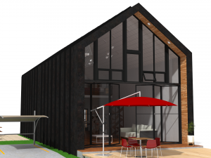 duplex home 3D 모델
