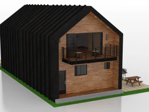 duplex home 3D Model