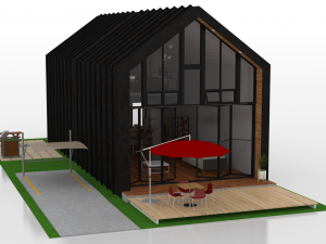 duplex home 3D 모델