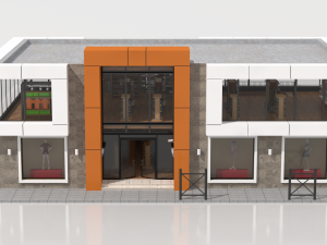 clothing store 3D Модель