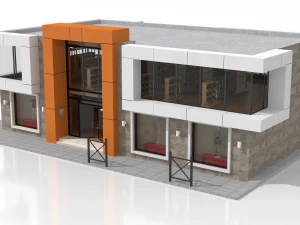 clothing store 3D Model