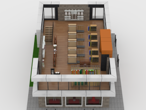 clothing store 3D Модель