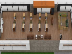 clothing store 3D Модель