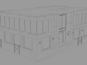 clothing store 3D Модель