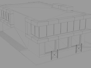 clothing store 3D Модель