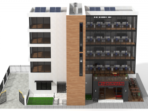 office building 1 3D Модель