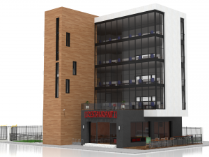 office building 1 3D Модель