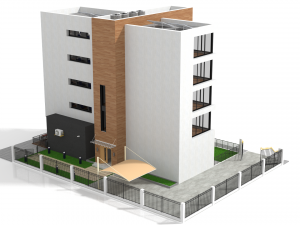 office building 1 3D Модель
