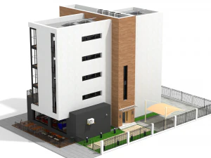 office building 1 3D Model