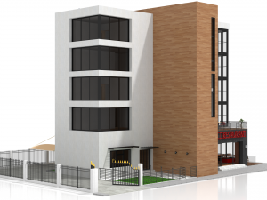 office building 1 3D Модель
