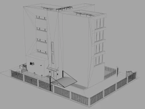 office building 1 3D Model