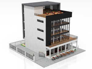 office building 2 3D Модель