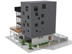 office building 2 3D Model