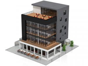 office building 2 3D Модель
