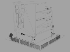 office building 2 3D Model