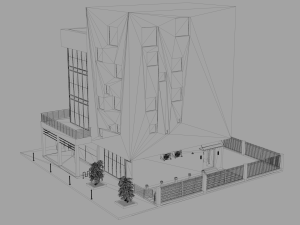 office building 2 3D Модель
