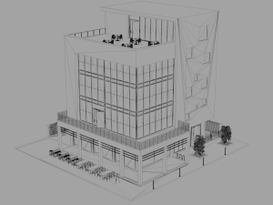 office building 2 3D Модель