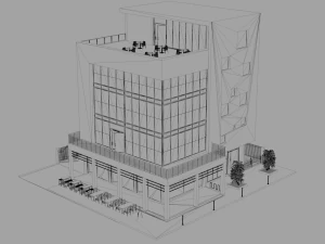 office building 2 3D Model