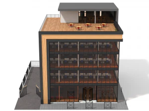 office building 3 3D Model