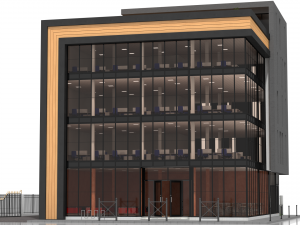 office building 3 3D मॉडल