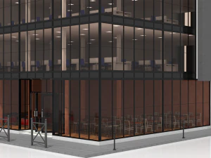office building 3 3D Model