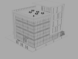 office building 3 3D Model