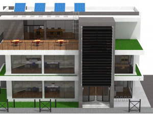 office building 4 3D Model
