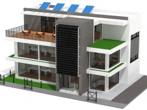 office building 4 3D Model