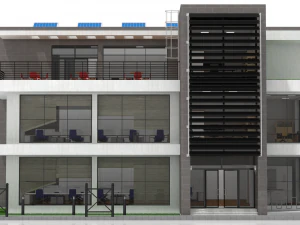 office building 4 3D Model