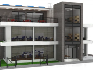 office building 4 3D Model