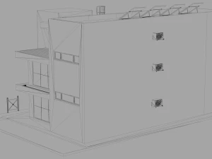 office building 4 3D Model