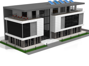 office building 6 3D Model