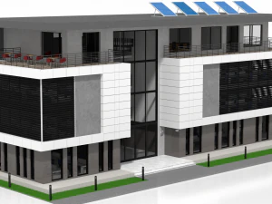 office building 6 3D Model