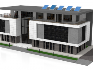 office building 6 3D Модель