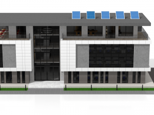 office building 6 3D Модель