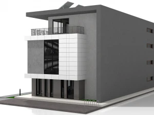 office building 6 3D Model