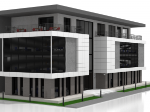 office building 6 3D Модель